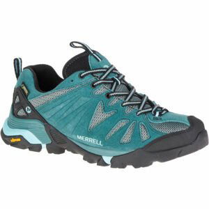 Merrell CAPRA GORE-TEX Dámska outdoorová obuv, tyrkysová, veľkosť 38.5