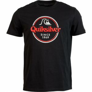Quiksilver WORDS REMAIN SS čierna L - Pánske tričko