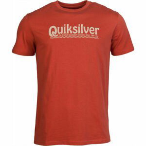 Quiksilver NEW SLANG SS červená XL - Pánske tričko