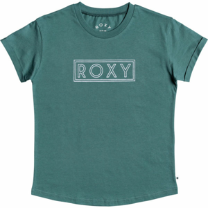 Roxy EPIC AFTERNOON WORD zelená M - Dámske tričko