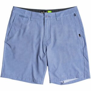 Quiksilver UNION HEATHER AMPHIBIAN 19 Pánske šortky, svetlomodrá, veľkosť 33