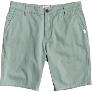 Quiksilver EVERYDAY CHINO LIGHT SHORT Pánske kraťasy, svetlo zelená, veľkosť 33