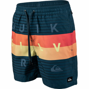 Quiksilver WORD BLOCK VOLLEY 17 čierna XL - Pánske kúpacie šortky