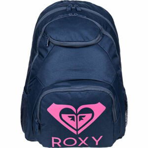 Roxy SHADOW SWELL SOLID LOGO tmavo modrá UNI - Dámsky batoh