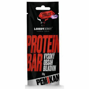 LORDYJERKY HOVÄDZÍ PROTEIN BAR SLIVKA  NS - Proteínová tyčinka