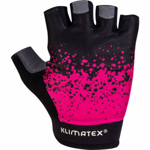 Klimatex MAE Dámske cyklistické rukavice, čierna, veľkosť XL