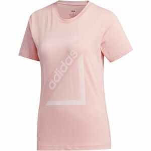 adidas CLIMA CB TEE Dámske tričko, ružová, veľkosť