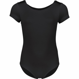 Aress ARABELA Dievčenský gymnastický dres, čierna, veľkosť 140-146