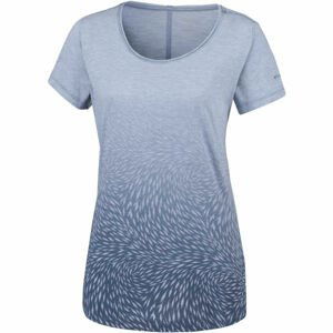 Columbia OCEAN FADE SHORT SLEEVE TEE modrá XL - Dámske tričko