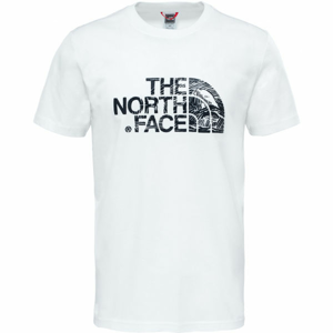 The North Face WOOD DOME TEE biela S - Pánske tričko