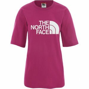 The North Face BOYFRIEND EASY vínová M - Dámske tričko