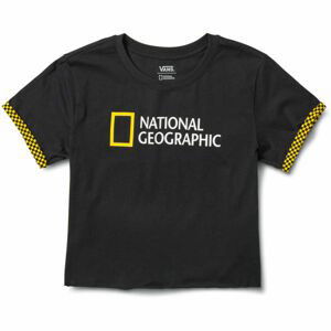 Vans WM NAT GEO ROLLOUT čierna XS - Dámske tričko