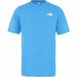 The North Face FLEX II S/S CLEAR modrá L - Pánske tričko