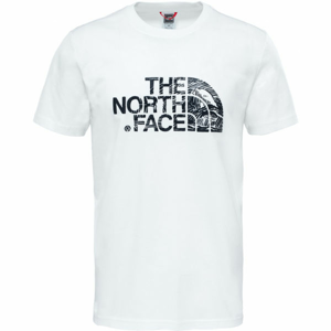 The North Face WOOD DOME TEE biela XL - Pánske tričko