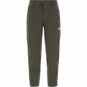 The North Face INLUX CROPPED PANT tmavo zelená 4 - Nohavice v skrátenej dĺžke