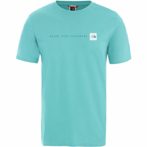 The North Face NSE TEE modrá S - Pánske tričko s krátkym rukávom