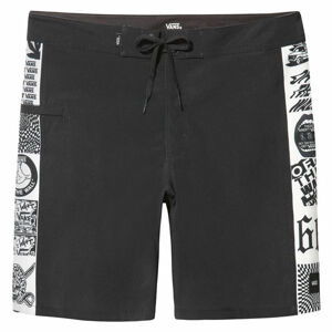 Vans MN V66 BOARDSHORT Pánske kúpacie šortky, čierna, veľkosť 32