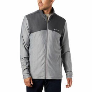 Columbia MAXTRAIL™ MIDLAYER FLEECE Pánska flísová bunda, sivá, veľkosť