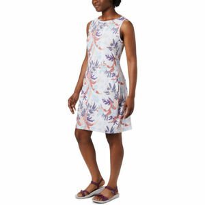 Columbia CHILL RIVER™ PRINTED DRESS Dámske šaty s potlačou, biela, veľkosť L