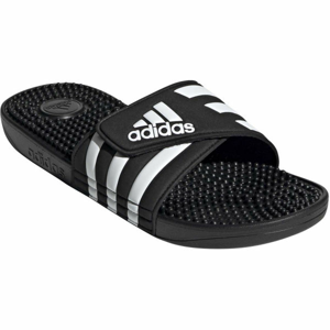 adidas ADISSAGE Šľapky unisex, čierna, veľkosť 44 2/3