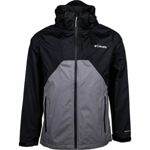 Columbia RAIN SCAPE JACKET čierna M - Pánska bunda