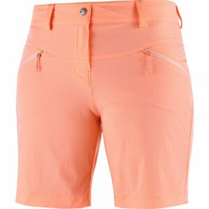 Salomon WAYFARER LT SHORT W Dámske šortky, lososová, veľkosť 40