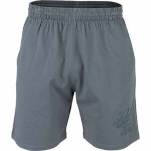 Russell Athletic SCRIPT SHORTS Pánske šortky, sivá, veľkosť XXL