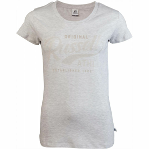 Russell Athletic ORIGINAL S/S CREWNECK TEE SHIRT Dámske tričko, sivá, veľkosť
