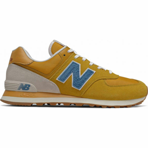 New Balance ML574SCB oranžová 9 - Pánska voľnočasová obuv