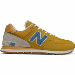 New Balance ML574SCB Pánska voľnočasová obuv, žltá, veľkosť 45