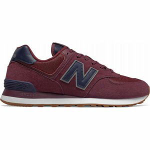 New Balance ML574SPQ vínová 7.5 - Pánska voľnočasová obuv