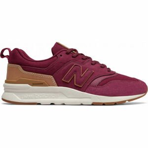 New Balance CM997HAE Pánska voľnočasová obuv, vínová, veľkosť 42.5