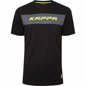 Kappa LOGO CABAXX Pánske tričko, čierna, veľkosť XXL