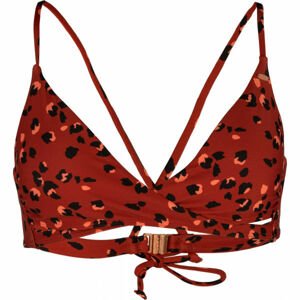 O'Neill PW BAAY MIX BIKINI TOP vínová 40 - Dámsky vrchný diel plaviek