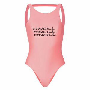 O'Neill PW NOOS LOGO BATHINGSUIT Dámske jednodielne plavky, lososová, veľkosť 42