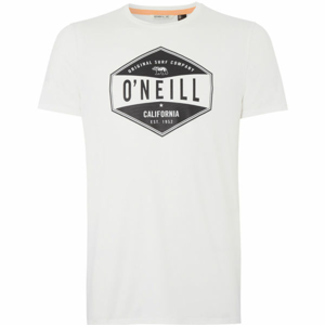 O'Neill PM SURF COMPANY HYBRID T-SHIRT biela XXL - Pánske tričko