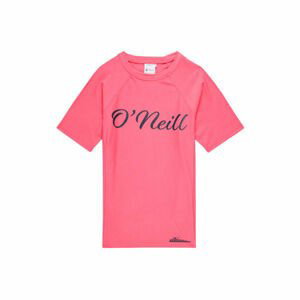 O'Neill PG LOGO S/SLV SKINS ružová 8 - Dievčenské tričko
