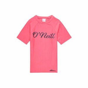 O'Neill PG LOGO S/SLV SKINS Dievčenské tričko, lososová, veľkosť