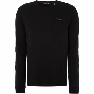 O'Neill LM ESSENTIALS L/SLV T-SHIRT čierna S - Pánske tričko s dlhým rukávom