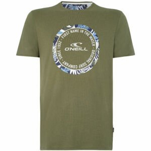 O'Neill LM MAKENA T-SHIRT Pánske tričko, khaki, veľkosť M