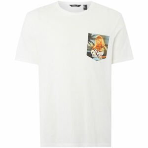 O'Neill LM PRINT T-SHIRT biela S - Pánske tričko