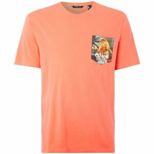 O'Neill LM PRINT T-SHIRT oranžová M - Pánske tričko