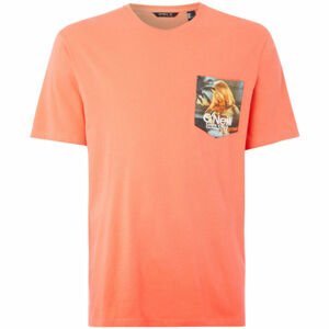 O'Neill LM PRINT T-SHIRT oranžová L - Pánske tričko