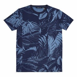 O'Neill LB ISAAC AOP T-SHIRT tmavo modrá 140 - Chlapčenské tričko