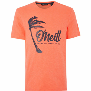 O'Neill LM PALM GRAPHIC T-SHIRT oranžová L - Pánske tričko