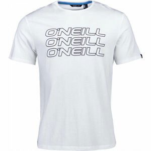 O'Neill LM 3PLE T-SHIRT Pánske tričko, biela,sivá, veľkosť