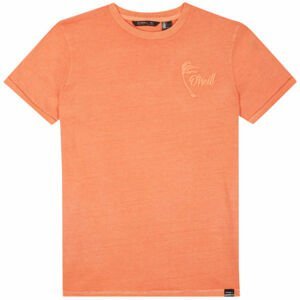 O'Neill LB CARTER WASHED T-SHIRT oranžová 140 - Chlapčenské tričko