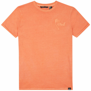 O'Neill LB CARTER WASHED T-SHIRT oranžová 152 - Chlapčenské tričko