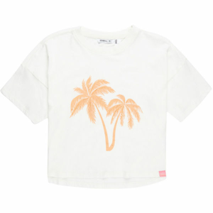 O'Neill LG PALM T-SHIRT biela 128 - Dievčenské tričko