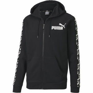 Puma APLIFIED HOODED JACKET FL čierna L - Pánska športová mikina